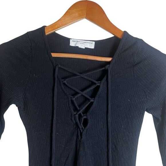 3 for $30! OU project social T black long sleeve - Picture 2 of 6